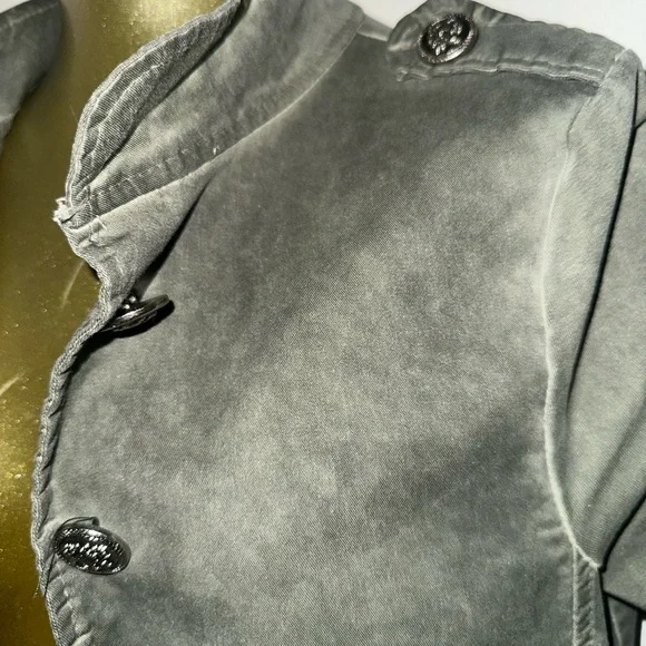 Nuny ROMA Olive Green Super Stretch Small Jacket Blazer  Coat - Picture 4 of 13